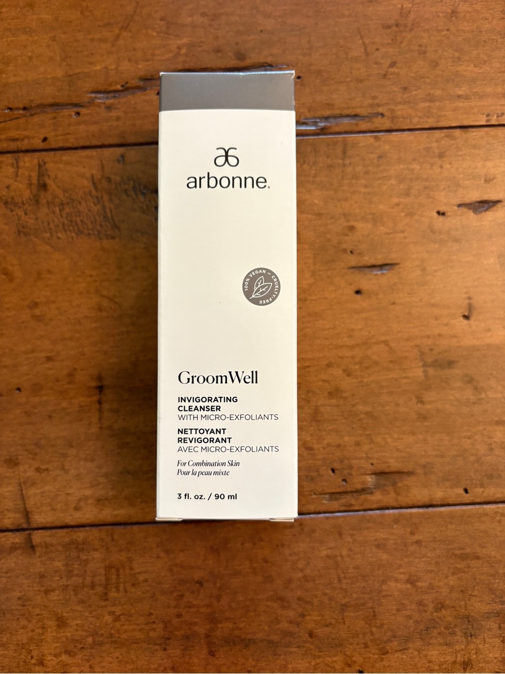 Arbonne GroomWell cleanser
